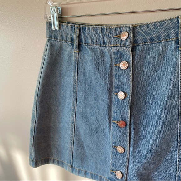 NWT Mini Jean Skirt - Picture 2 of 7